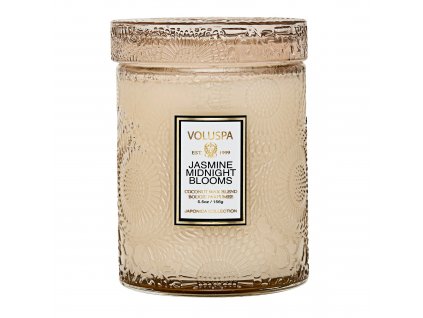 Voluspa – Vonná svíčka ve skle Jasmine Midnight Blooms, Malá