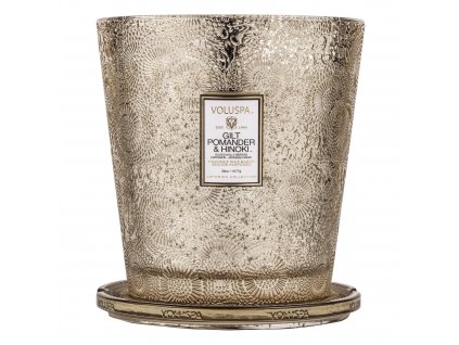 Voluspa – Vonná svíčka ve skle Gilt Pomander & Hinoki, XL