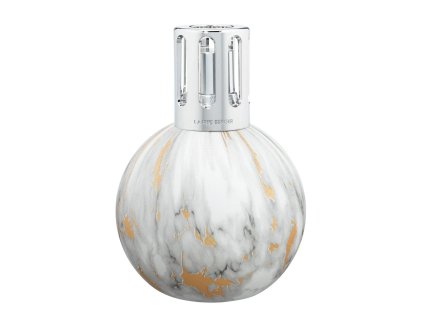 bily mramor katalyticka lampa