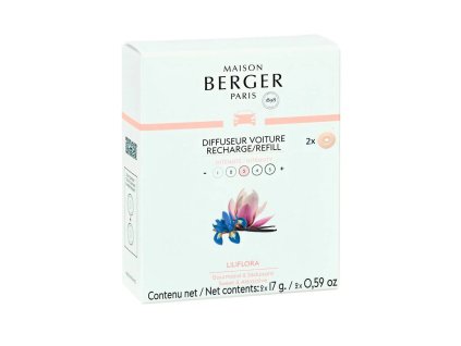 Maison Berger – Náplň do vůně do auta Liliflora, 2ks