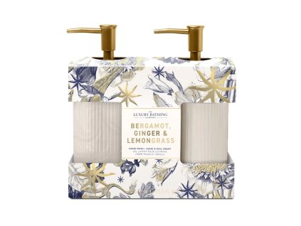 Sada péče o ruce Grace Cole Bergamot, Ginger & Lemongrass