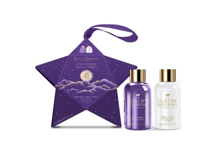 Dárková mini sada Grace Cole Levandule (Lavender) ve tvaru hvězdy
