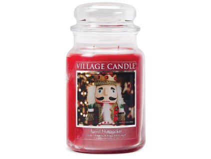 Village Candle Royal Nutcracker velká vánoční svíčka