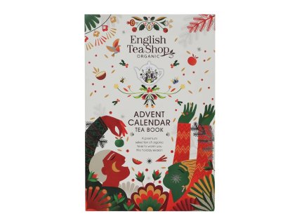 Adventní kalendář English Tea Shop Kniha čajů – přední strana