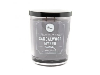 DW HOME vonná svíčka ve skle Sandalwood Myrrh, velká