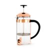 Whittard měděný French Press 1 l, prázdný v detailu