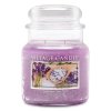 Vonná svíčka Village Candle Lavender Sea Salt ve střední skleněné dóze