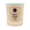 Vonná svíčka DW Home Vanilla Coconut ve skle – sladká vůně vanilky a kokosu