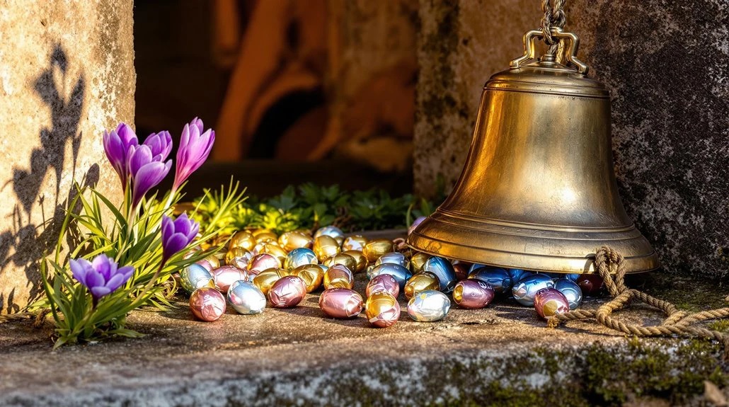 Veľkonočné zvony a čokoládové vajíčka vo Francúzsku ako symbol sviatkov a tradície