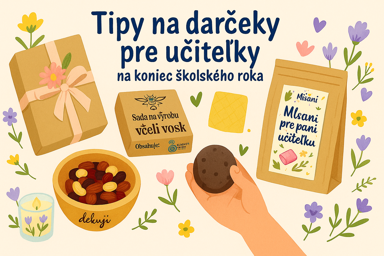 Tipy na darčeky pre učiteľky — inšpirácia na koniec školského roka