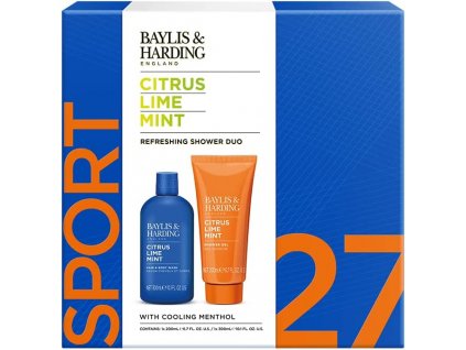 Baylis & Harding – Pánska darčeková sada Limetka a Mäta, 2ks