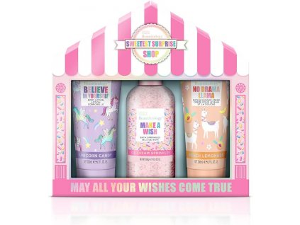 Baylis & Harding – Darčeková sada starostlivosti o telo Cukrové Zdobenie, 3ks
