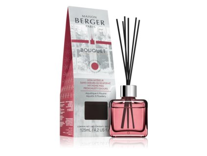 Maison Berger – Vonný difuzér Cube Anti Odours - My Home s vôňou Aquatic & Powdery, 125ml