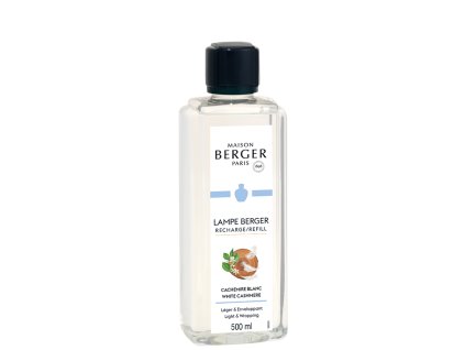 Maison Berger – Náplň do katalytickej lampy White Cashmere - Biely kašmír, 500ml