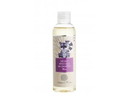 Nobilis Tilia – Detský umývací olej na zadočky Míša, 200ml