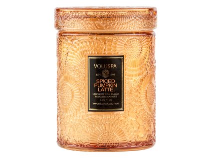 Voluspa – Vonná sviečka v skle Spiced Pumpkin Latte, Malá