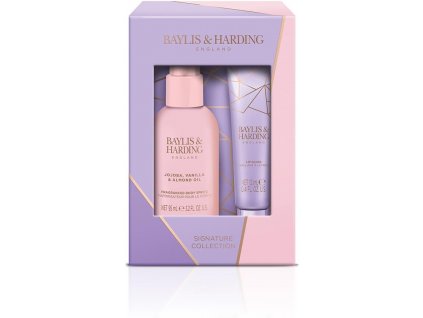 Baylis & Harding – Malá darčeková sada Jojoba, Vanilka a Mandľový Olej, 2ks