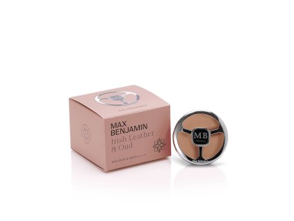 Luxusný difuzér do auta Max Benjamin Irish Leather & Oud – elegantná vôňa kože a oudu