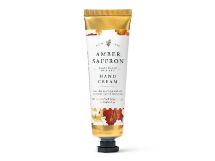 Krém na ruce Amber & Saffron 30 ml – luxusní mini balení s podmanivou vůní