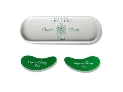 Havlíkova Apotéka – Znovupoužiteľné očné vankúšiky Organic Beauty Club v kovovom púzdre