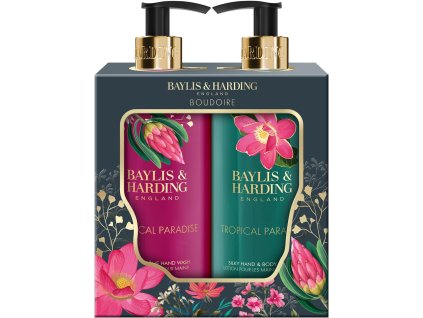 Darčeková sada Baylis & Harding Tropical Paradise - tekuté mydlo a telové mlieko 300 ml