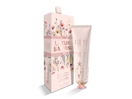 Grace Cole Peony Peach & Raspberry – krém na ruky v darčekovej krabičke