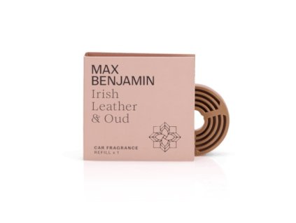 Náhradná náplň vône do auta Max Benjamin Irish Leather & Oud