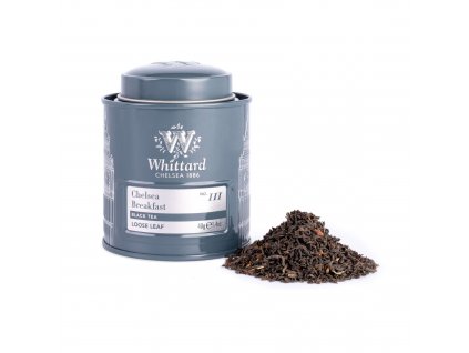 Whittard – Sypaný čaj v mini plechovke Chelsea Breakfast, 40g