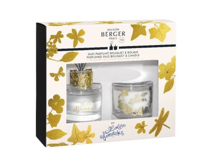 Darčeková sada DUO vonný difuzér a sviečka Lolita Lempicka, Číra