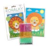 15275 easy craft kreativni tvoreni obrazek z koralku lev