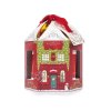 Vianočná darčeková sada Amber Pomegranate v balení domček s červenou mašľou
