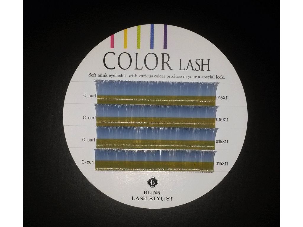 Color MINK (4 řady)-S-BLUE