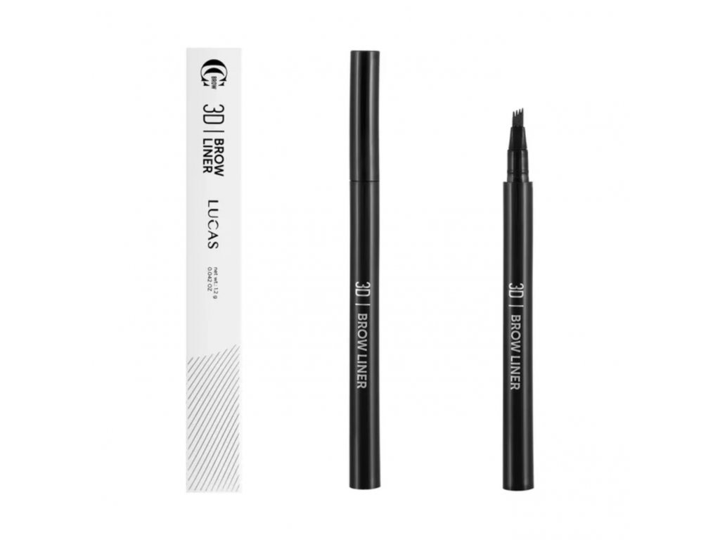 Cc line. Cc Brow контурный карандаш outline Brow Pencil, цвет 10 (белый). Линер для бровей с тремя.