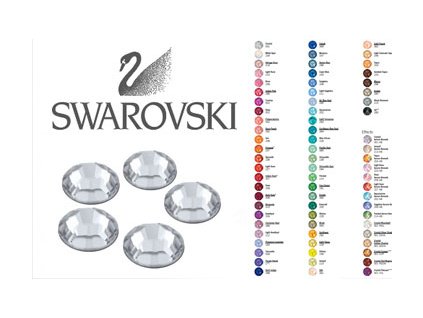 Kamínky Swarovski balení 25 kusů (Odstín Metallic light gold)