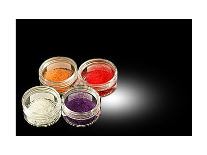 SLEVA 50% Barevné řasy v kalíšku zakřivení B 0.2 x 11 mm (Délka tmavě hnědá)