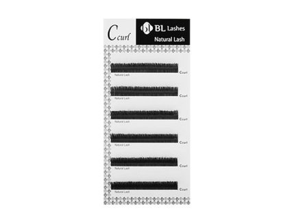 Řasy NATURAL LASH  / C (Délka 11 mm)