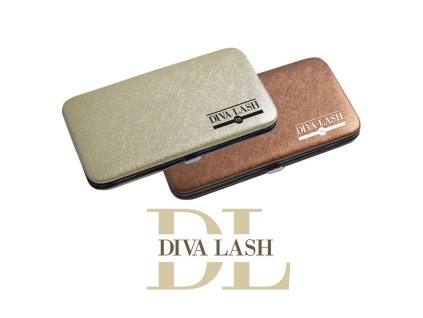 Magnetické pouzdro na pinzety DIVA LASHES (Odstín Bronzové)
