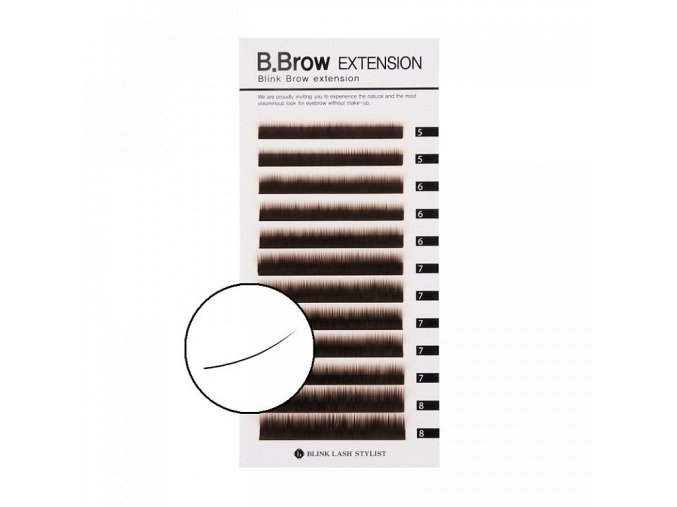 brow lash 01 hnede