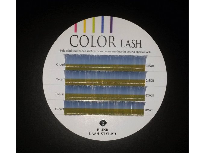 Color MINK (4 řady)-S-BLUE