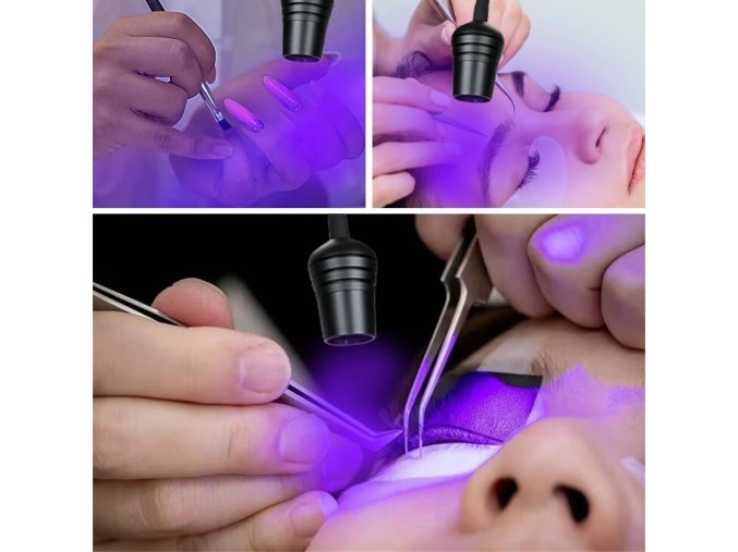 UV LED c lios curling l mpada cura r pida cola ultravioleta l mpada de unha