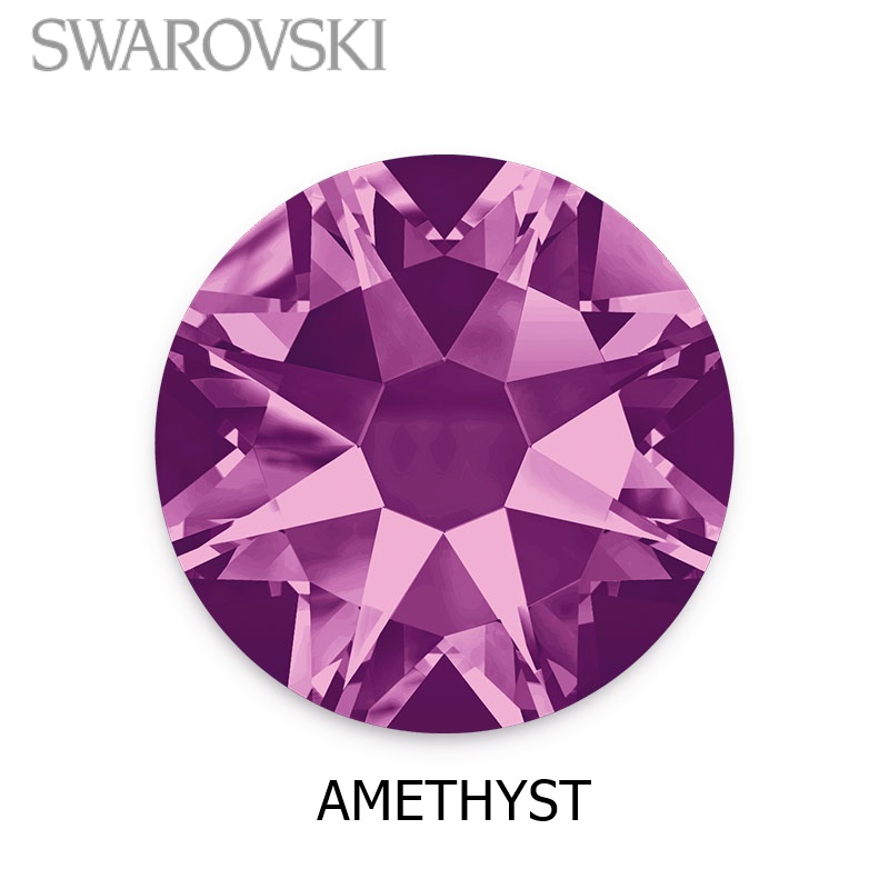 BR Kamínky Swarovski balení 25 kusů Varianta: Ametyst