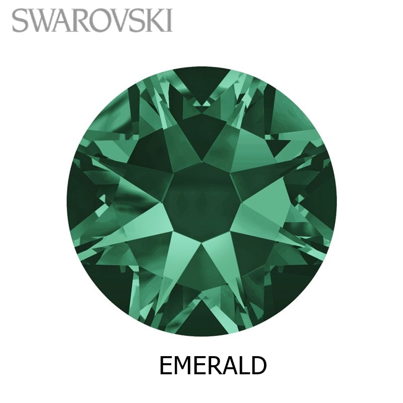 BR Kamínky Swarovski balení 25 kusů Varianta: Emerald