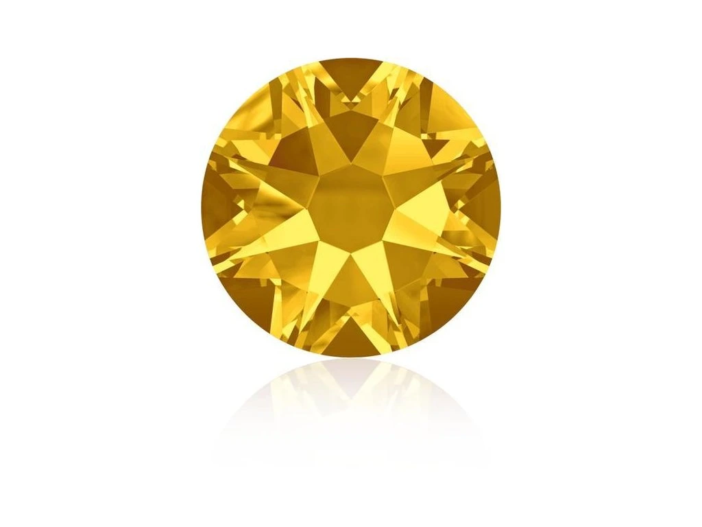 BR Kamínky Swarovski balení 25 kusů Varianta: Light Topaz