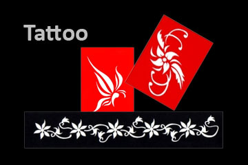 StageLine Barcelona Šablony tetování Varianta: KB006