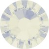 swarovski white opal crystal flatback round crystals oceannailsupply circle rim 618