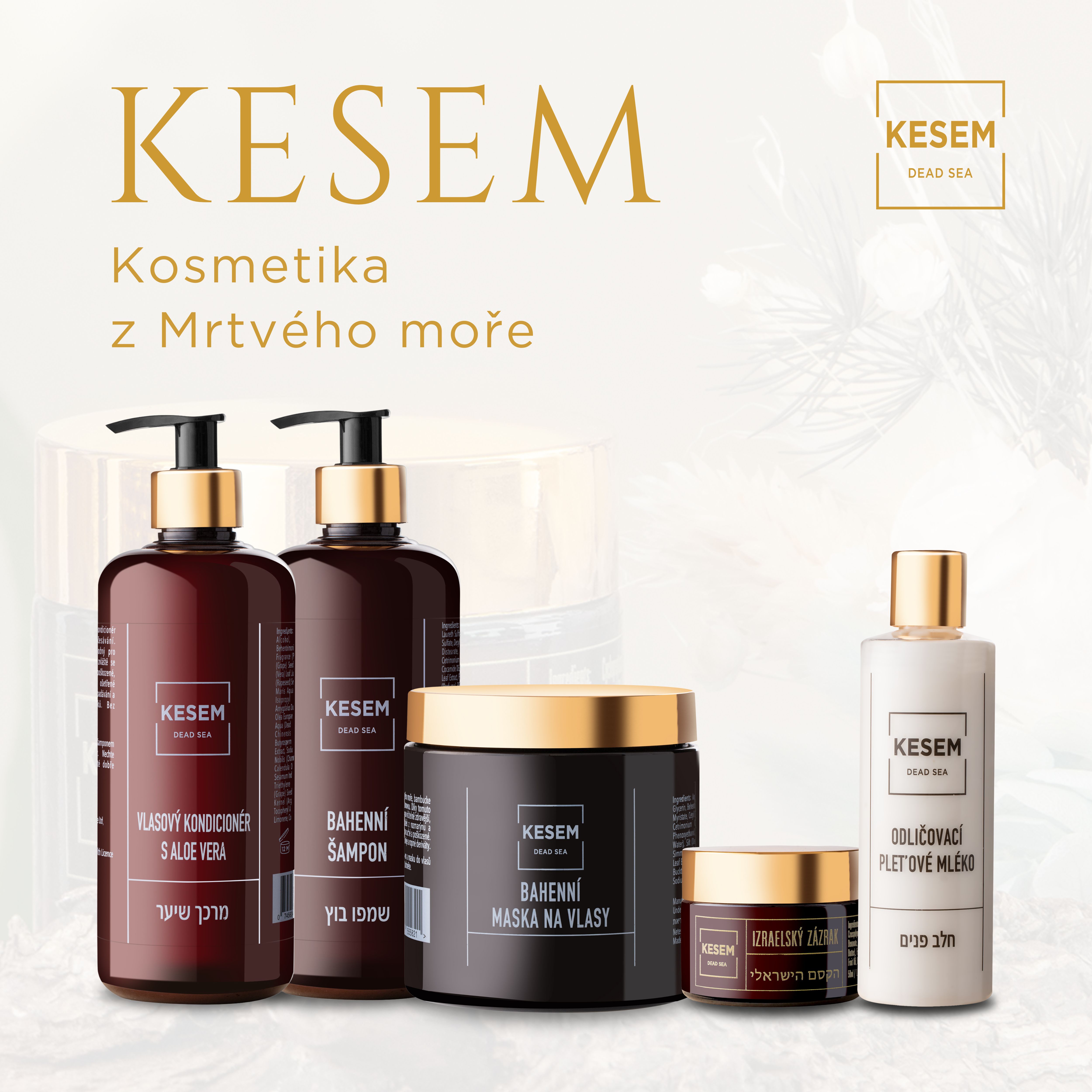 Kosmetika KESEM z Mrtvého moře