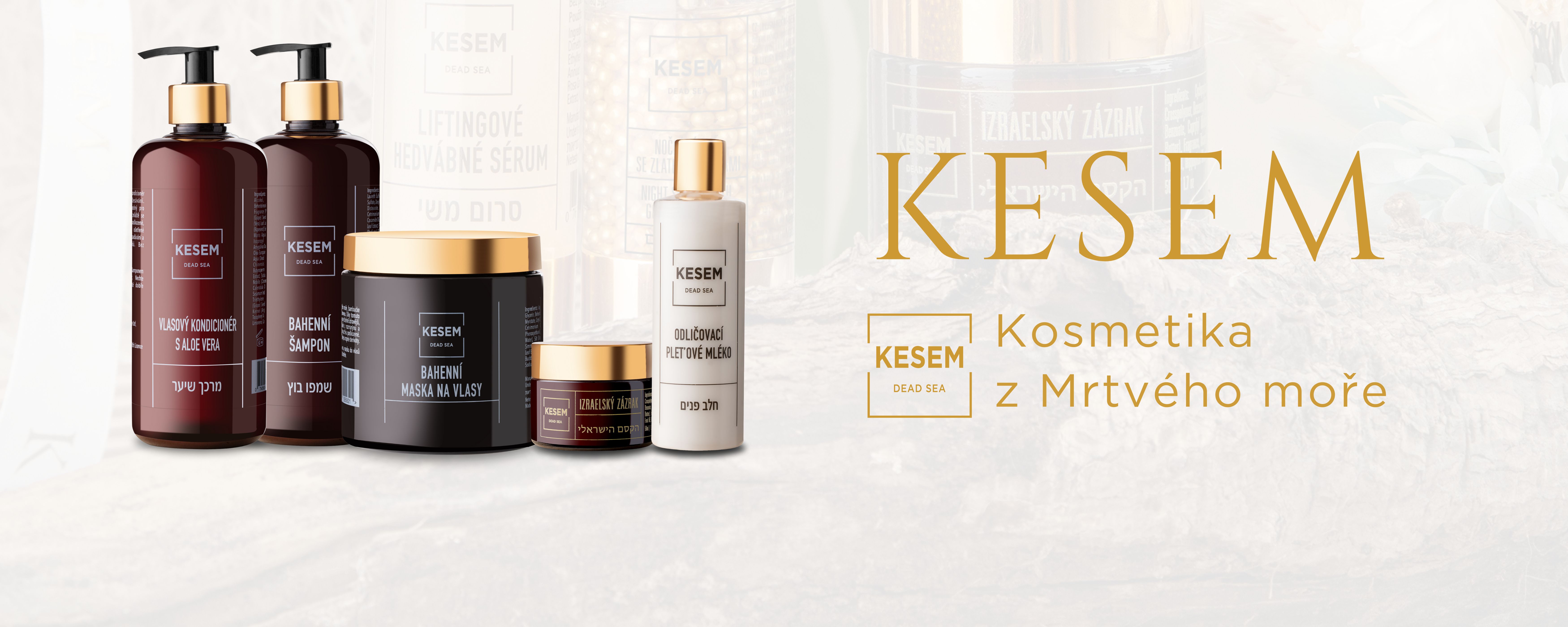 Kosmetika KESEM z Mrtvého moře