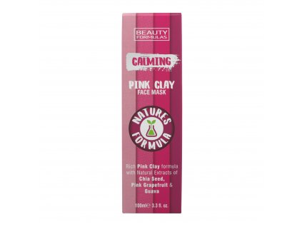 88623 Natures Formula Calming Pink Clay Face Mask