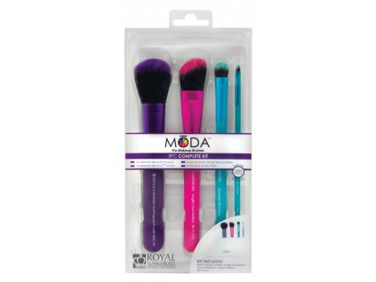 MODA COMPLETE Sada kosmetických štětců - Poškozený obal