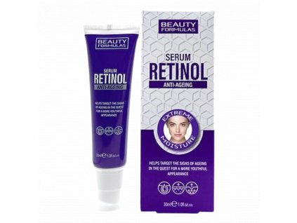 BEAUTY FORMULAS Anti-ageing sérum s Retinolem proti vráskám 30ml